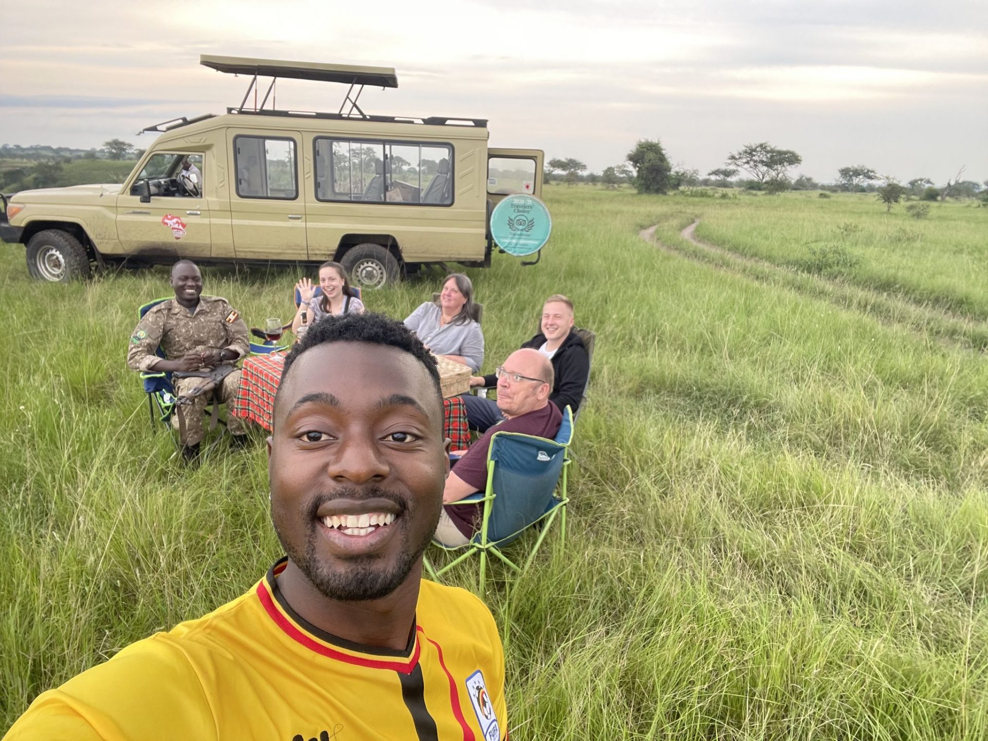 Photo of Uganda safari picnic in Ishasha Uganda