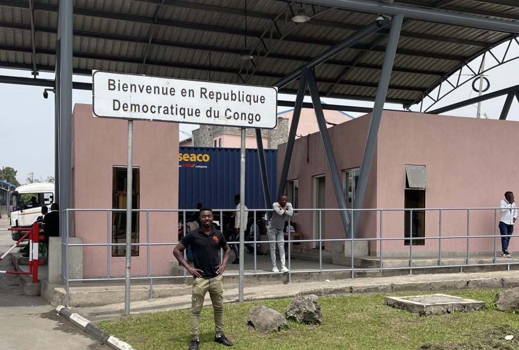 Congo -Rwanda boarder point in Gisenyi
