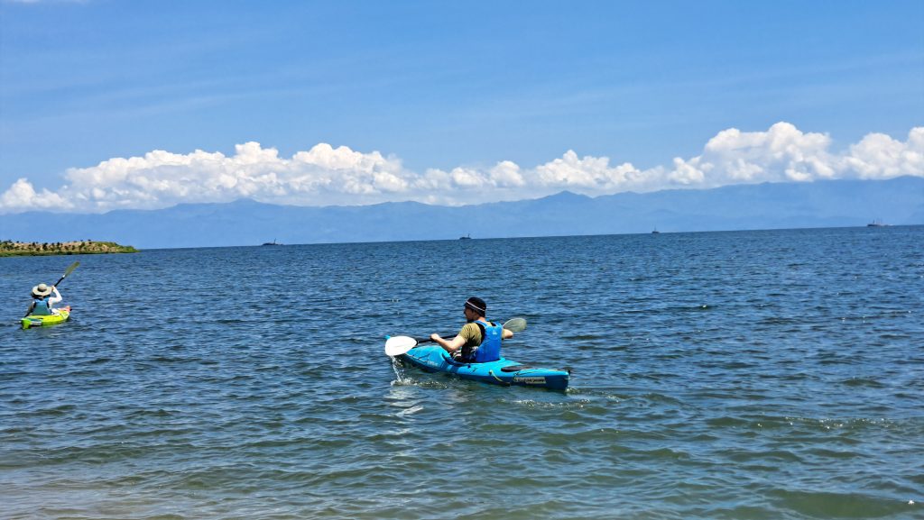 kayaking on lake kivu laba africa