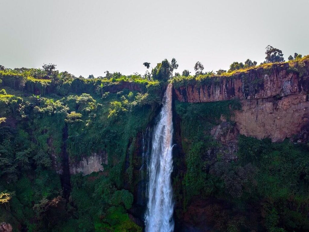 Hiking Sisiyi Falls on Mount Elgon